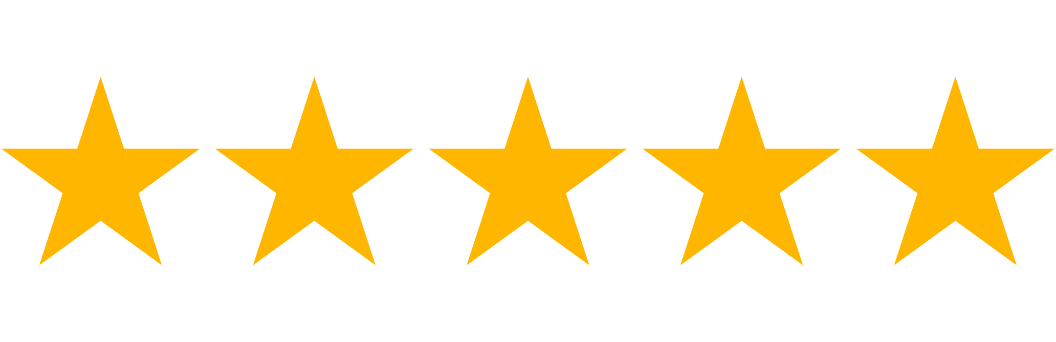 five-star rating